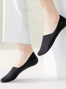 1/2/4/6/10/20 Pairs Women No-Show Socks, Non-Slip, Odor-Resistant, Breathable Low Vamp Invisible Socks For Shoes - Multicolor - View 4