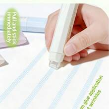 4片/套点状胶带套装,高容量,手工、剪贴簿、照片粘贴、学校和办公必备文具,不留残胶,快干,返校用品,渐变色双面胶带,粘性强 - 套裝 - 查看 4