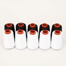 10 rollos de 800 yardas Juego de hilos de coser de poliéster, 402 hilos de máquina de coser de alta velocidad, hilos para vaqueros, multiusos para coser, acolchar, bordar, colores básicos surtidos - multicolor - Ver 10