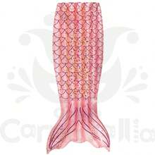 Inflable Cola Sirena Rosa Colchon Flotador Alberca Salvavida - Rosa coral - Ver 6