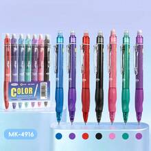 Colorful Erasable Gel Pens, Suitable For Student Drawing And Diary Writing, Retractable Blue Ballpoint Pen, Erasable, Back To School - 7-color Erasable Pens [Boxed] - View 7
