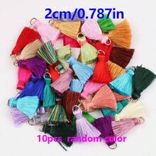 10個 20mm迷你金屬吊環，流蘇珠寶，流蘇吊墜，吊墜，手工藝，珠寶，耳環吊墜，裝飾材料，DIY手工珠寶，，家居裝飾，等等，婚禮禮物，新娘紀念品，節日禮物，派對用品 - 10Pcs - 查看 9