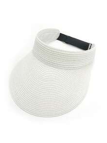 1pc New European And American Style Women's Wide Brim UPF50+ Sun Protection Foldable Beach Hat, Suitable For Spring And Summer - Multicolor - View 16