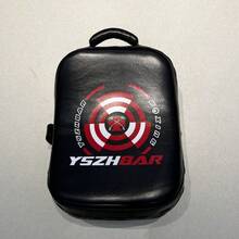 YSZH Mục tiêu đá Taekwondo, Đá sau, Đá ngang, Mục tiêu hình bàn chân cong lớn, Thiết bị huấn luyện MMA, Muay Thai, Quyền Anh - Một mục tiêu đá ngang màu đen - Xem 1