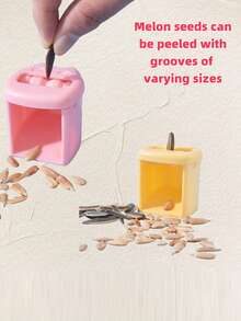 Fully Automatic Sunflower Seed Sheller - Easy To Operate. This Automatic Shelling Device Has Smart Sorting Function, Which Can Automatically Distinguish High-Quality And Low-Quality Sunflower Seeds. As A Professional Nut Shelling Tool And Kitchen Gadget, It Is Specially Designed To Meet Your Snack Needs, Helping You Easily Shell Sunflower Seeds. - Multicolor - View 3