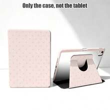 1 tấm lót bàn bằng da PU màu hồng họa tiết ngôi sao, có chân đế xoay 360°, khe cắm bút tích hợp, chức năng tự động tắt/mở màn hình, thích hợp làm quà tặng cho mùa tựu trường, ngày Valentine và các dịp lễ khác. - Nhiều màu - Xem 8