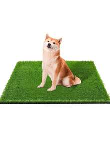 Almohadilla de césped para mascotas, inodoro para perros, césped artificial grande y pequeño, bandeja de orina, césped simulado, almohadilla de entrenamiento para mascotas - Multicolor - Ver 6