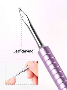 1 Set Callus Remover Kit: 6-In-1 Professional Callus Remover And Cutter, Stainless Steel Gel Nail Polish Scraper, Durable Nail And Foot Care Cleaning Tools For Manicure And Pedicure - Multicolor - View 6