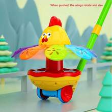 Rotating Wing Bell Animal Toy Car, Outdoor Interactive Entertainment Toy Suitable For Boys And Girls (Random Color Accessories) - Multicolor - View 5