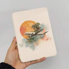 Ốp bảo vệ Kindle hình máy bay, họa tiết hoàng hôn kỳ nghỉ, tương thích với Kindle Paperwhite thế hệ 5/6/7, Paperwhite thế hệ 10/11/12, Kindle (Colorsoft)/10/11/12 và các mẫu phổ biến khác, phụ kiện Kindle. - Nhiều màu - Xem 21