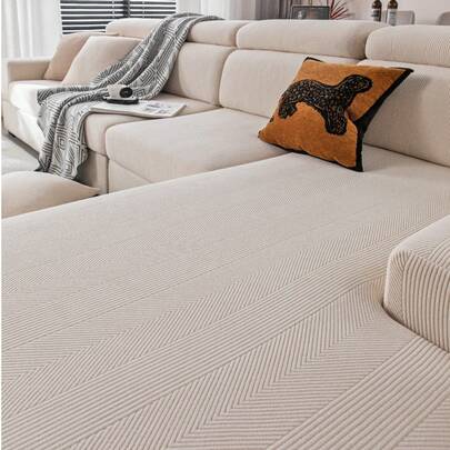 1 chiếc bọc ghế sofa nhung mềm mại, màu trơn, chống trượt, chống bẩn, bền bỉ, thân thiện với thú cưng, thích hợp cho các buổi tiệc tùng, lễ hội, trang trí đám cưới, phù hợp với ghế sofa hình chữ L/vỏ bọc sofa.