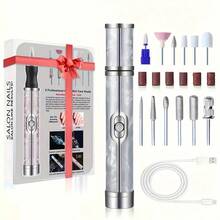 卸甲抛光机，小型指甲油卸除器，家用卸甲油器，指甲修剪剥除工具 - 彩色 - 查看 15