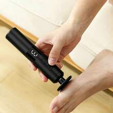 三速电动指甲锉/脚锉，正反转，修脚修甲两用，一键控制，可充电，配有可更换的砂纸和磨头，男女通用，精美小礼品 - 彩色 - 查看 6