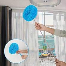 Chổi phủi bụi bằng sợi microfiber, chổi phủi bụi có thể kéo dài, cần nối dài điều chỉnh được (12-31,5 inch), thích hợp để lau trần nhà, quạt, đồ nội thất và sân hiên. Một vật dụng không thể thiếu cho cuộc sống gia đình và công cụ làm sạch sân hiên. - nhiều màu - Xem 8