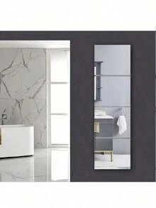 1 tấm gương acrylic tự dính HD, không khung, dạng tấm gương không kính, miếng dán gương trang trí tường nhà, thích hợp cho phòng tập thể dục, phòng khách, phòng ngủ, văn phòng, món quà lý tưởng cho bạn bè và gia đình. - Nhiều màu - Xem 2