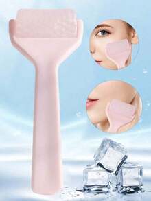 Ice Roller Pink Skin Lifting Tightening Smooth Wrinkles Eye Puffiness Reusable Cooling Face Ice Roller For Home Use Beauty Skin Face Roller,Beauty,Skin Care Products,Spa,Self Care,Skin Care Tools,Face Care,Esthetician Supplies,Massage,Face Massage Tool,Face Roller - trái cam - Xem 1