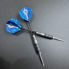 Easytoday 3pcs/Set High-End Stainless Steel Barrel Darts Set, Approx. 22g, Suitable For Competition And Leisure Entertainment, Adult Party Game, Applicable To Various Festivals - Multicolor - View 4