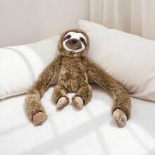 1pc Cute Cartoon Hanging Series Sloth Plush Doll, Soft Adorable Long Arm Sloth Doll, Versatile Hanging Decoration, Parent-Child Interactive Doll, Children's Room Decor, Curtain Tie-Back, Photo Prop, Children's Birthday/Mother's Day/Children's Day Gift - Multicolor - View 15