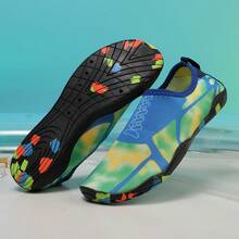 男女通用户外涉水鞋、沙滩凉鞋、速干防滑游泳鞋、两栖钓鱼鞋、防刮水鞋 - 藍綠 - 查看 5