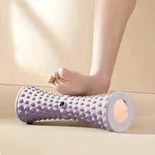 1pc Foot Fascia Roller, Deep Tissue Massage Roller With Rough Surface, Manual Operation Plastic Foot Massager, Suitable For Yoga And Fitness Enthusiasts, Home Fitness Experience, Yoga Accessories, Fashionable Design, Durable Structure - 1pc - View 3