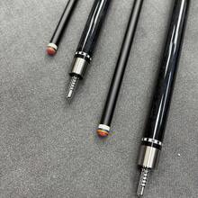 12.5mm High Precision Fiberglass Pool Cue, 2pcs/Set American 9-Ball And Pool Cue Sticks, Non-Slip Handle With Embossed Shell And Accessories - Black - View 9