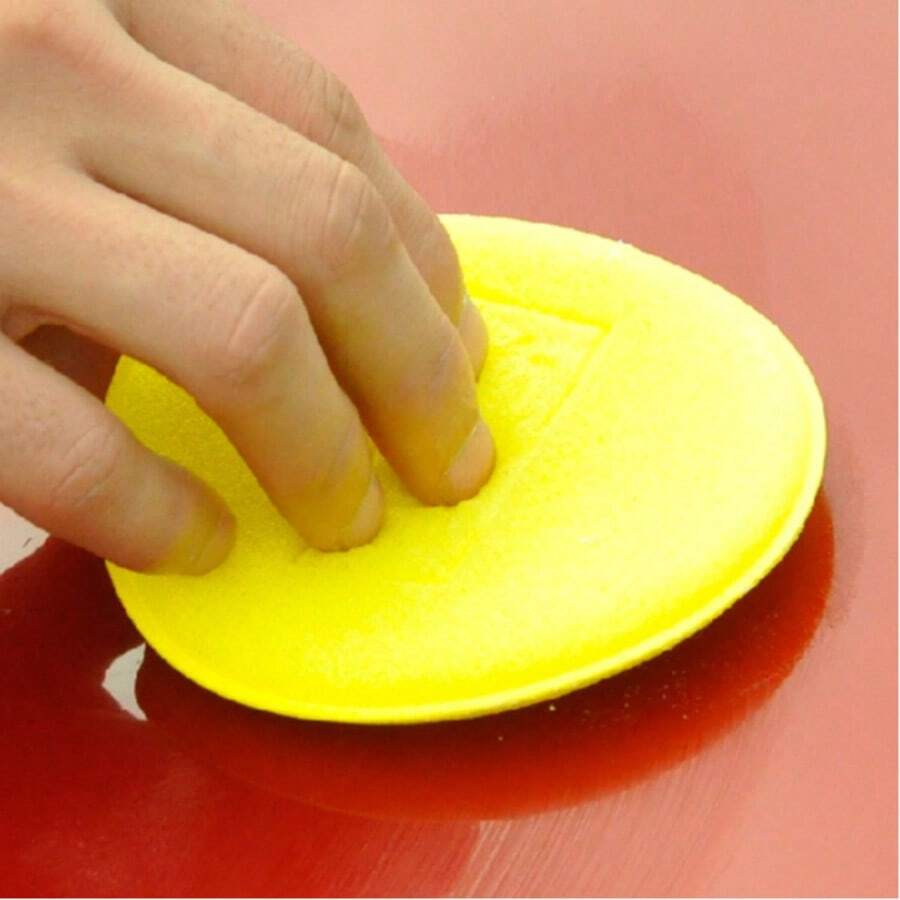 Wax Sponge, Sealing Sponge, Cleaning & Polishing Sponge, Beauty Care Sponge, Multi-Purpose Round Sponge - Multicolor - View 1