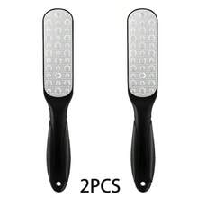 1/2/6pcs,High-Quality 304 Stainless Steel Foot File Double Sided Callus Remover For Dead Skin Professional Pedicure Tools Callous Scraper - Foot Scrubber - View 10