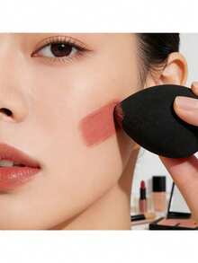 38件套化妆刷套装，包含：25支化妆刷 + 3个化妆海绵 + 3个迷你化妆海绵 + 3个粉扑 + 3个迷你气垫粉扑 + 1个化妆刷清洁工具 - 咖啡棕 - 查看 3