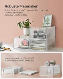 12-Grid Combination Transparent Shoe Boxes Stackable Dustproof Shoe Box Storage Compartment - View 4