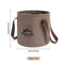1pc Foldable Water Bucket, Outdoor Collapsible Bucket, Leak-Proof Container, Suitable For Camping, Hiking, BBQ, Washing Vegetables, Outdoor Cooking - Multicolor - View 12