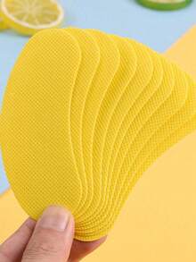 30-1 Piece Of Shoe Deodorant Stickers, Insole Deodorant Stickers, Lemon Foot Soothing Insole Stickers, Suitable For Shoe Odor Antiperspirant Foot Care,Shoe Rack,Storage Saver,Outdoor,Garden,Travel Essential,Portable,Beach Essential,Graduation Season,Commencement,Graduation Ceremony,Graduation Gift,Graduation Present,Graduation Gift,Graduation Present,Congrats Grad,Congratulations Graduate,Valedictorian,Finish School,Graduation Party - Multicolor - View 1