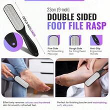 1/2/6pcs,High-Quality 304 Stainless Steel Foot File Double Sided Callus Remover For Dead Skin Professional Pedicure Tools Callous Scraper - Foot Scrubber - View 6