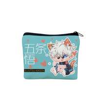Jujutsu Kaisen 1 chiếc túi tote vải canvas in hình nhân vật hoạt hình Gojo Geto Megumi Yuji Sukuna dễ thương, túi đựng văn phòng phẩm học sinh, túi đựng đồ dùng nghệ thuật, túi đựng mỹ phẩm trang điểm. - Nhiều màu - Xem 7