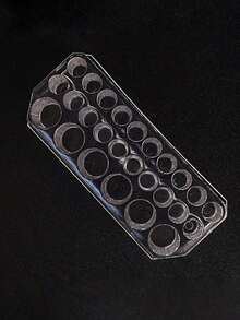 1 hộp đựng cọ vẽ móng tay acrylic trong suốt, dung tích lớn, 26 lỗ, chống bụi, cạnh vuông, bề mặt nhẵn, đa chức năng, nhỏ gọn, ổn định, có ngăn chứa đồ, hộp đựng dụng cụ làm móng chuyên nghiệp, sang trọng, tối giản, thích hợp sử dụng hàng ngày tại salon, quán bar, nhà, phòng ngủ, ký túc xá, du lịch, mùa xuân hè, thu đông, tiệc tùng. - Trong sáng - Xem 8