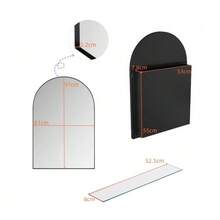 Bathroom Vanities & Medicine Cabinets - Black - View 2