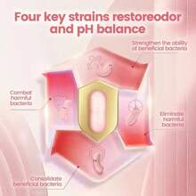 Women's Probiotic Capsules 3-Pack – Multi-Strain Supplement With Cranberry, Daily Use, 180 Veg Capsules - 240g - View 3