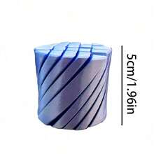 1个旋转螺旋圆柱体。多功能设计，可神奇变形，易于组装和携带。随时随地旋转。3D螺旋圆柱体模型套件。无需电力即可运行的静音玩具。 - 彩色 - 查看 8