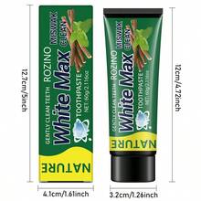 美思美仕牙膏，即刻清新口气，深层清洁牙菌斑，美白洁齿，去除牙垢和牙渍，口腔护理，清新口气，亮白牙齿，男女通用，适合所有人，72小时持久清新，1支装，令人满意，婚礼回礼或小礼物 - 薄荷色 - 查看 11