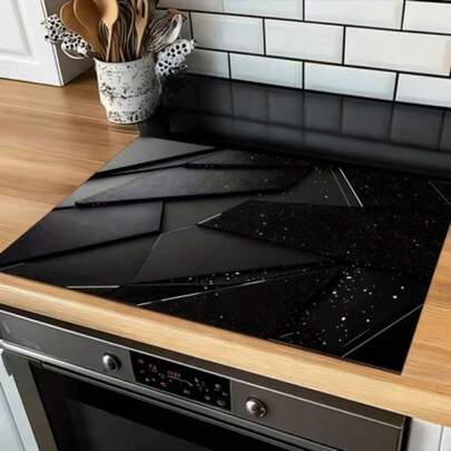 1 chiếc vỏ bọc chịu nhiệt, làm từ chất liệu polyester, thích hợp cho nhà bếp, máy giặt, máy sấy, bếp nấu, phụ kiện thiết bị gia dụng, dụng cụ nhà bếp hiện đại.