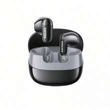 PHILIPS 藍牙耳機 真無線藍牙耳機 適用apple 、Android 半入耳式舒適佩戴 閃充長續航 運動防水抗汗 IPX4級防水 商務通話高清無線耳麥TAT2169 - 查看 1