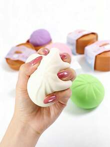 成人减压桌面玩具，蒸汽造型，创意可拉伸手持玩具，趣味成人派对礼物，办公室装饰玩具，家居装饰小玩意，完美生日节日礼物 - 桌面玩具 - 查看 10