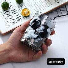 Cốc thủy tinh dập nổi hình phi hành gia độc đáo, chất lượng cao dành cho cặp đôi, thích hợp đựng sữa/cà phê, do INS Trending thiết kế riêng cho phụ nữ. - Nhiều màu - Xem 5