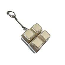 Chaveiro antiestresse com várias teclas - Simulador de teclado portátil para ansiedade e concentração, gadget silencioso para mesa de escritório, presente para alívio do estresse para adultos. - Multicolorido - Ver 6