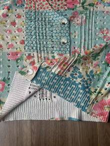 优雅女士绿色针织毛衣，夏季海滩风 - 綠色 - 查看 5