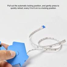 Novelty Camel Shaped Portable Tape Measure With Clip Mouth, 1.5M Retractable Measuring Tape, Lightweight PVC Plastic, Blue/Green Colors Available, 2-In-1 Tool For Measuring & Securing Papers, Notes, Invoices, To-Do Lists, Ideal Gift For Students, Designers, DIY Enthusiasts, Perfect For Office, Home, Craft & DIY Projects, Cute Desk Accessory With Unique Animal Design, Compact & Easy To Carry Measuring Tool - A - View 4