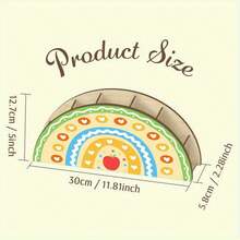 Hộp đựng đồ dùng văn phòng bằng gỗ cầu vồng, đa chức năng, giá đựng bút chì, giá để điện thoại, không cần điện, lưu trữ tiện lợi, giúp sắp xếp bàn làm việc và ngăn kéo tại nhà. - Nhiều màu - Xem 6