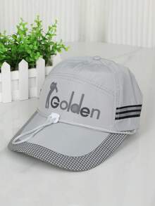 Mũ lưỡi trai unisex thêu họa tiết mới mùa xuân 2026, mũ lưỡi trai thời trang ngoài trời chống nắng, thiết kế đa năng. - Mũ lưỡi trai - Xem 2