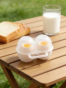 Fresh-Keeping & Dust-Proof Grid Design Separates Each Egg Individually, Blocking Dust, Moisture And Odor To Keep Eggs Clean And Fresh Longer In Fridge. - Egg Tray03 - View 7
