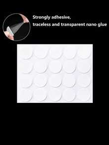 20 pezzi Adesivi in gel trasparente nano, adesivi indolori adatti per molteplici scenari - Colla nano - Visualizzare 12