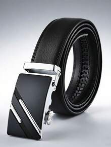 Thắt lưng da nam cao cấp, khóa tự động, khóa hợp kim, phù hợp cho cả công sở và thường ngày, kiểu dáng mới và đa năng. - Ruy băng hai màu - Xem 12